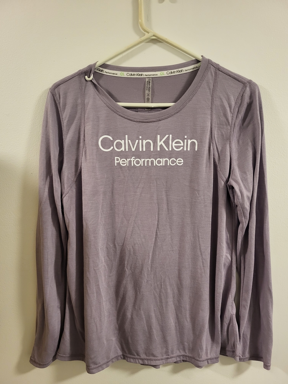 Calvin Klein Performance Women's Long Sleeve Top - Lavender